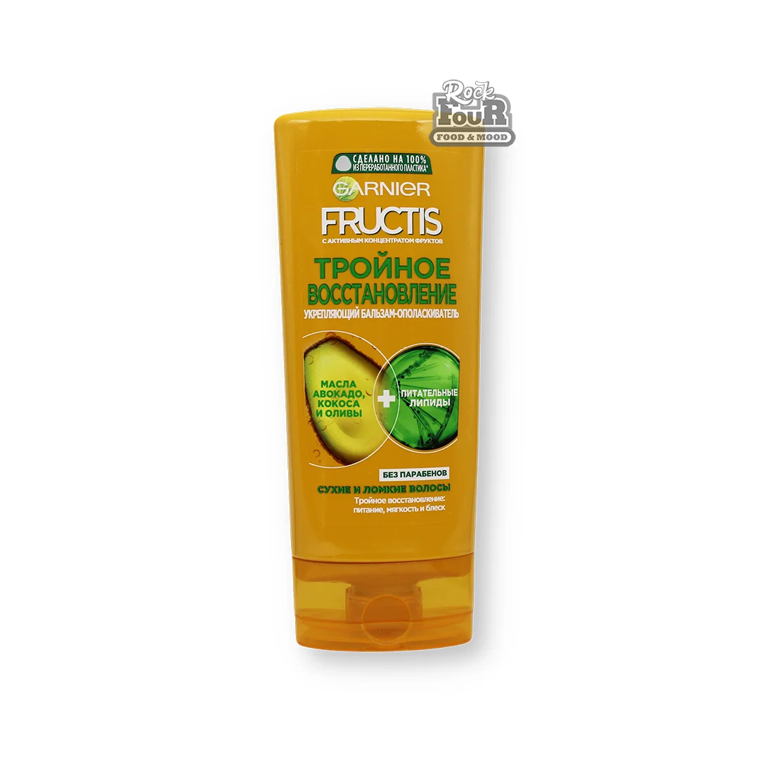 Conditioner for dry and brittle hair "Garnier Fructis Triple Recovery" 200ml